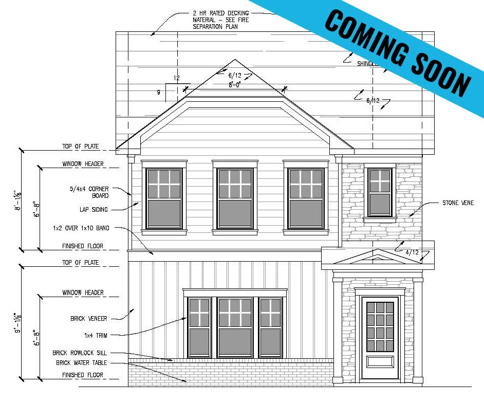 Hampton Townhouse plan