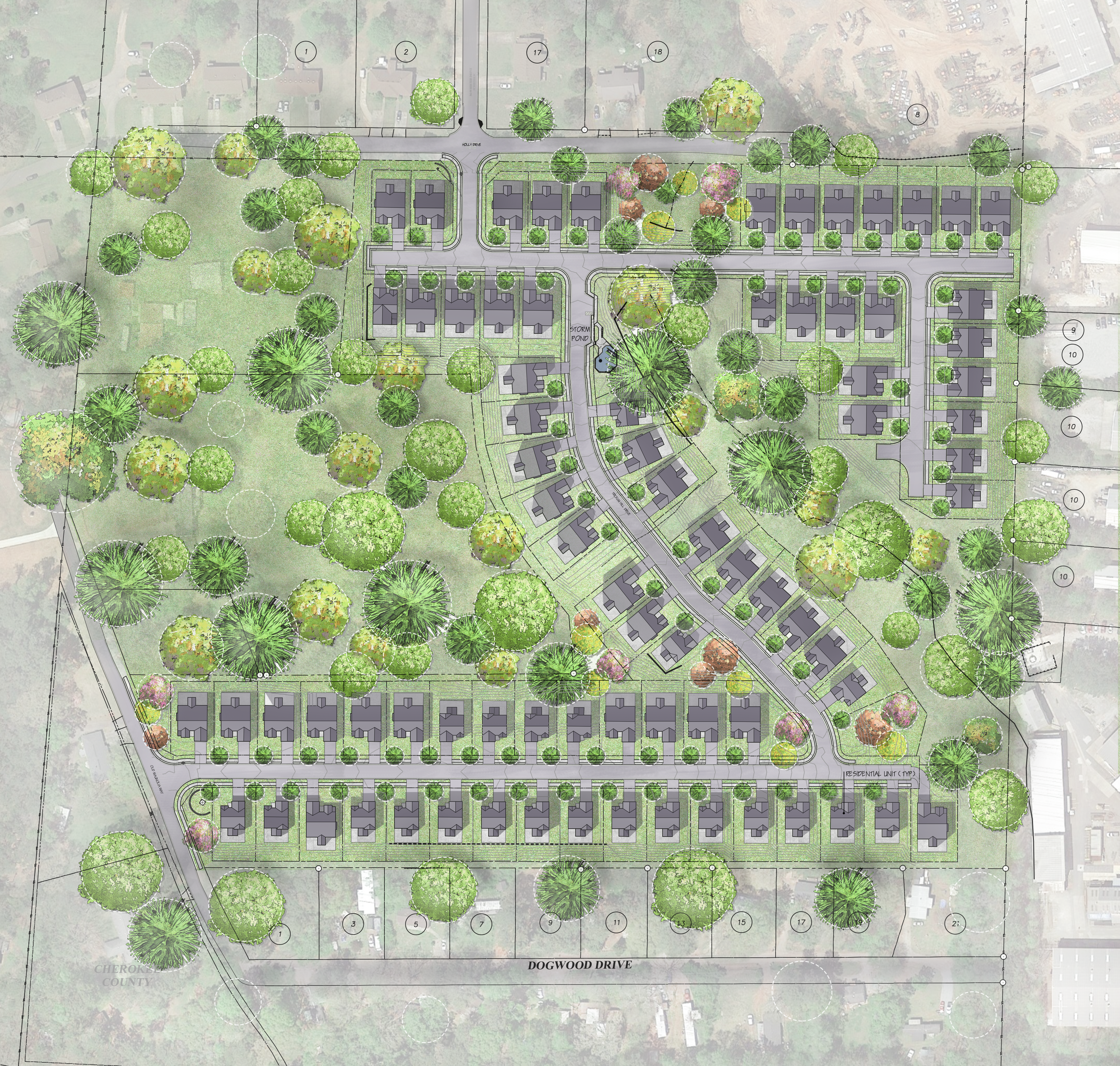 Magnolia Trace Site Plan
