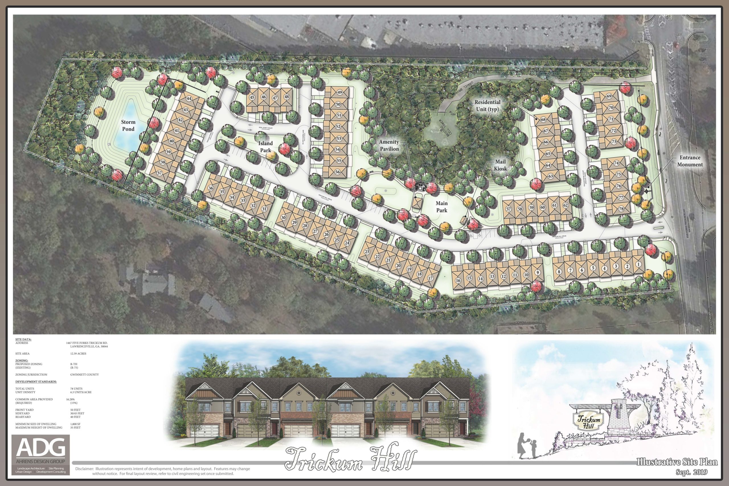 Trickum Hill Site Plan